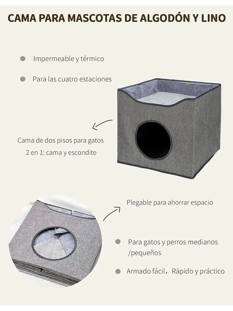 CAMA PARA MASCOTAS C/U 9
