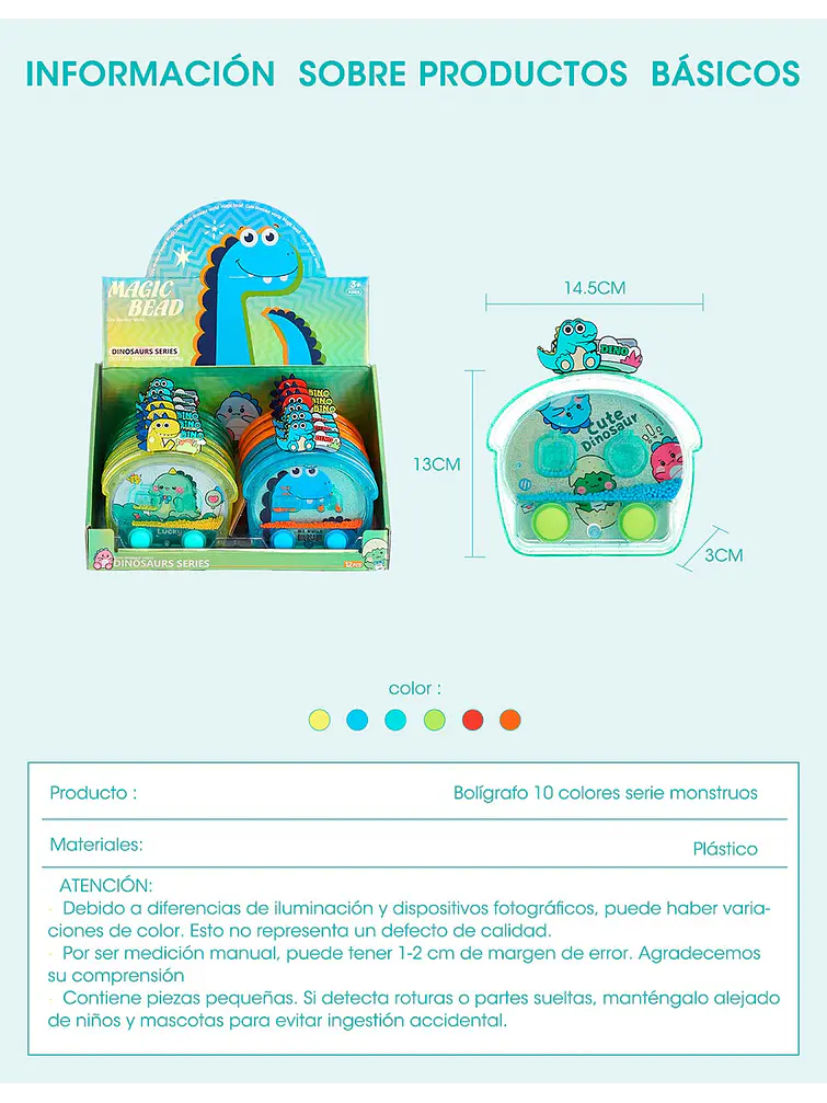 JUEGO DE AGUA C/U 12