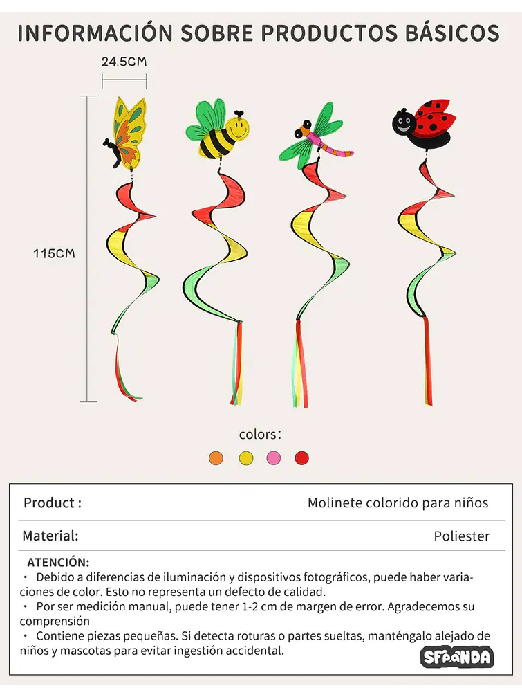 COLGANTE DECORATIVO C/U 7