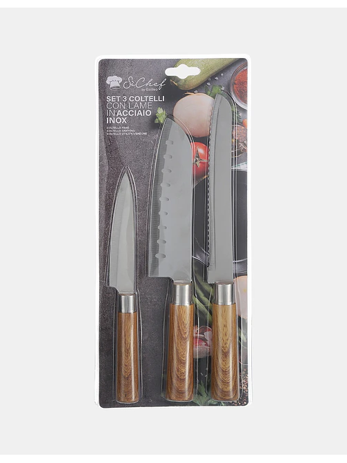 SET DE CUCHILLOS C/U 4