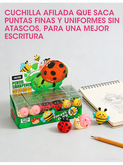 SACAPUNTAS C/U 4
