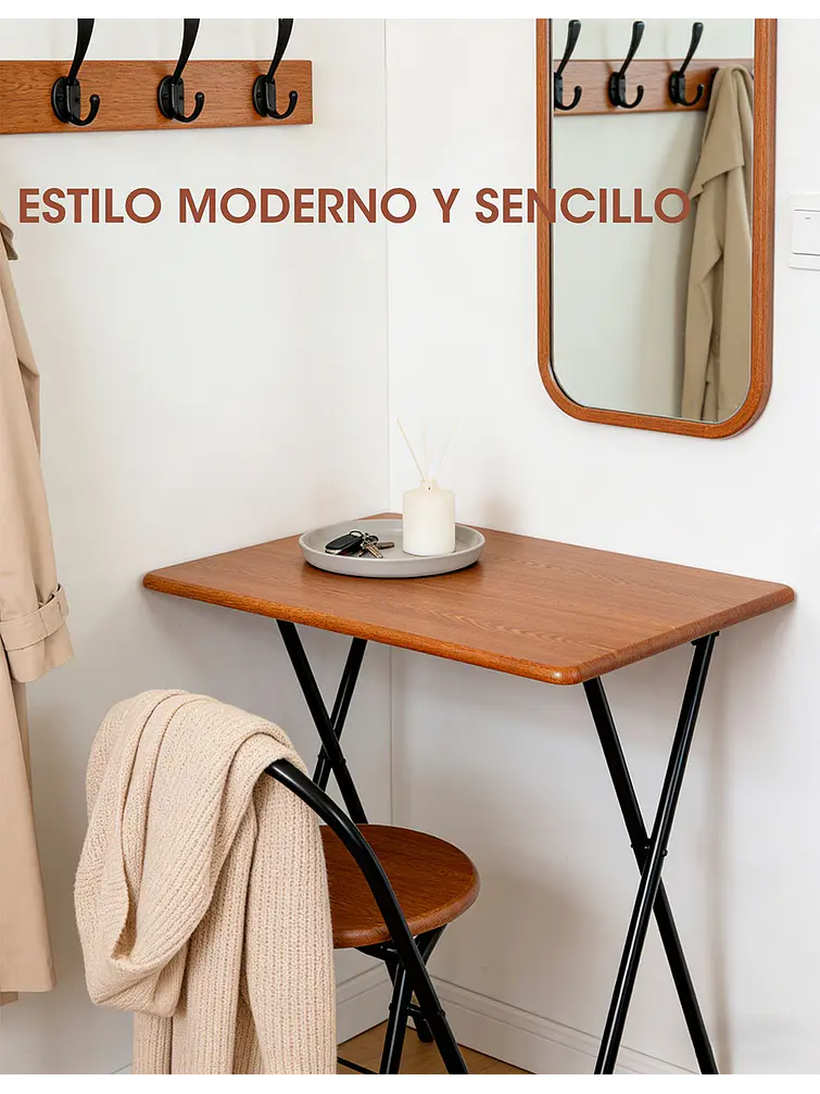 SET DE SILLA + MESA C/U 2