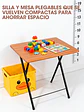 SET DE SILLA + MESA C/U - Miniatura 5