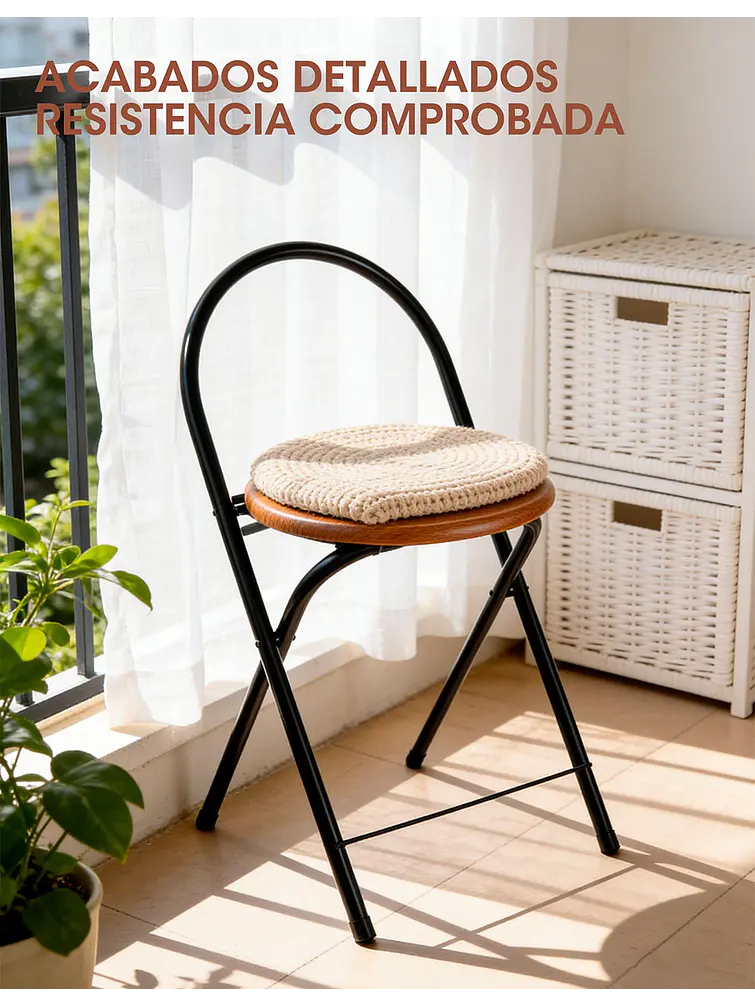 SET DE SILLA + MESA C/U 6