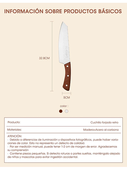 CUCHILLO C/U 7