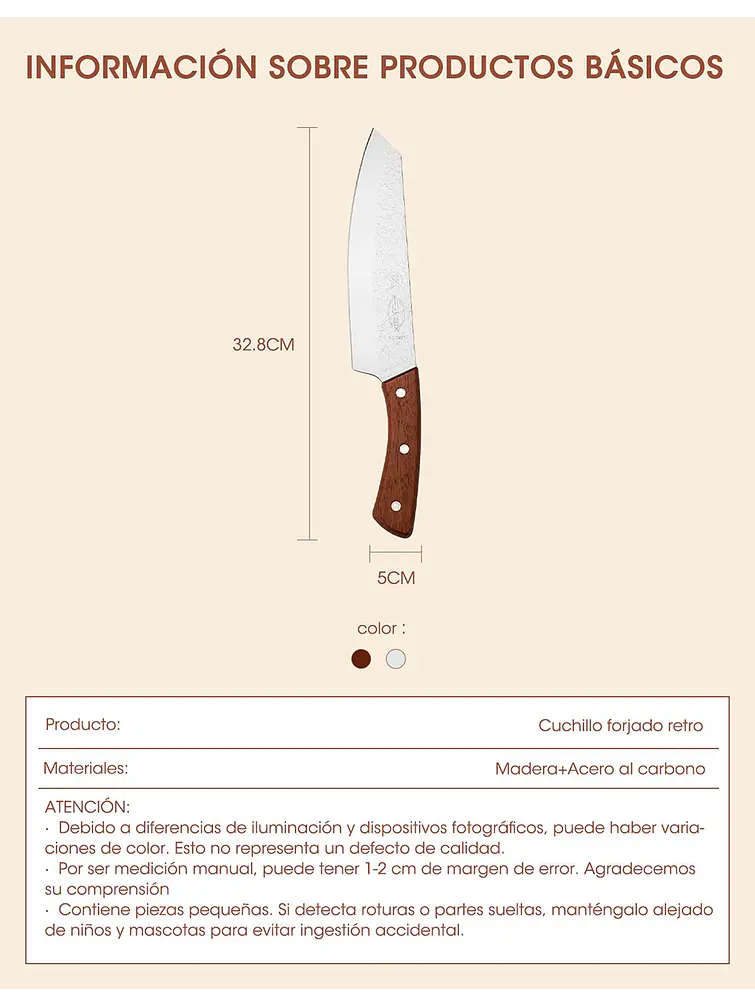 CUCHILLO C/U 7