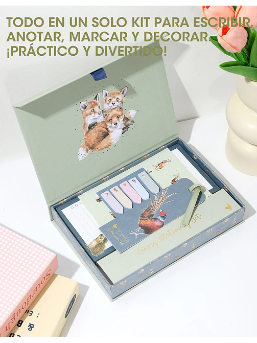 SET DE PAPELERÍA C/U 3