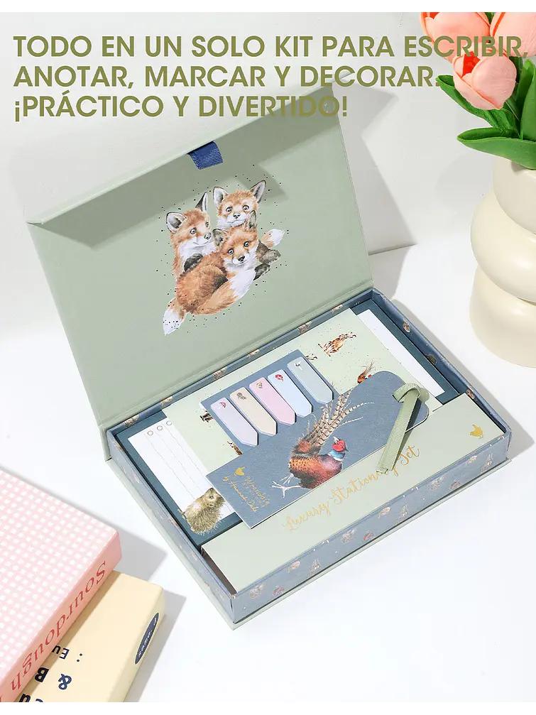 SET DE PAPELERÍA C/U 3