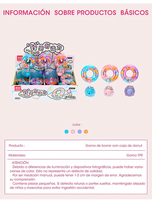GOMA DE BORRAR PCS*28 10