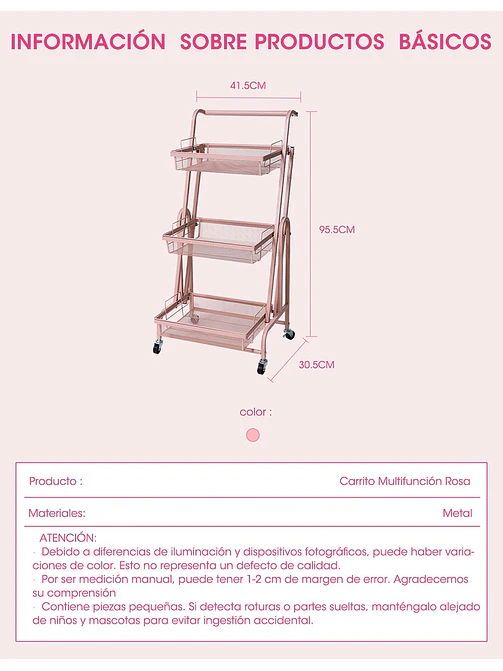 CARRO ORGANIZADOR C/U 6