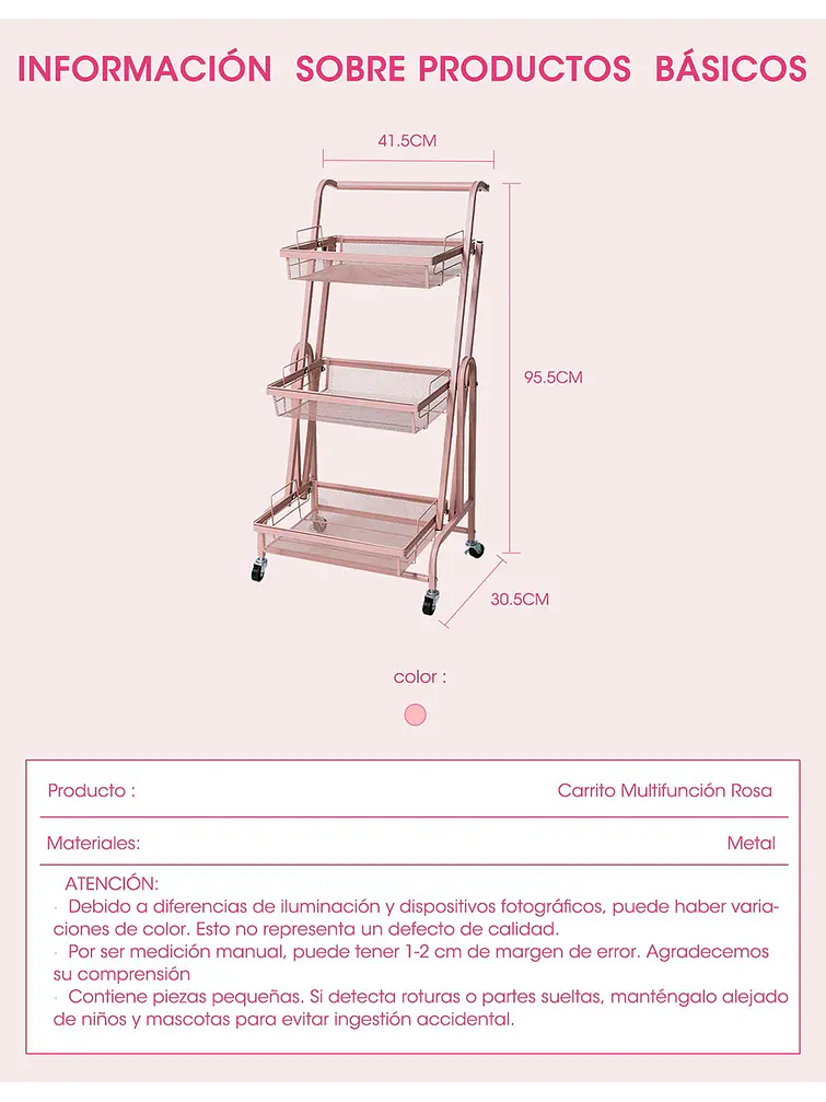 CARRO ORGANIZADOR C/U 6