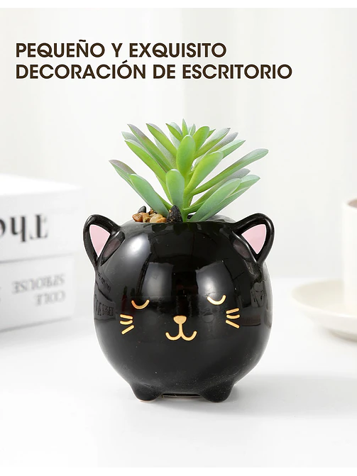 MACETA CON PLANTA C/U 4