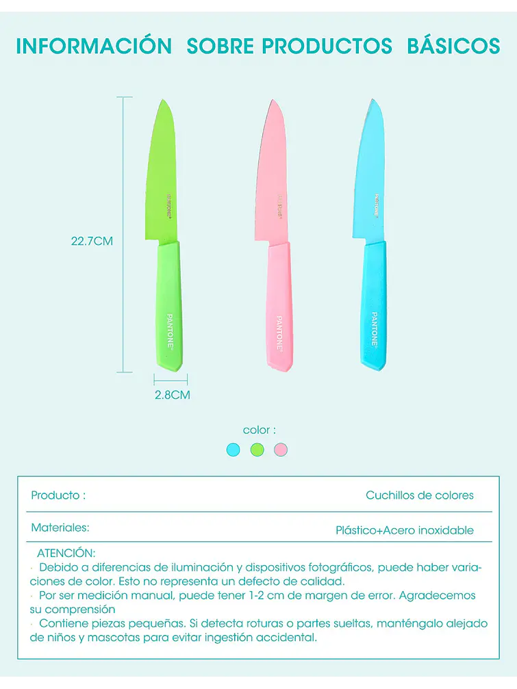 CUCHILLO C/U 7