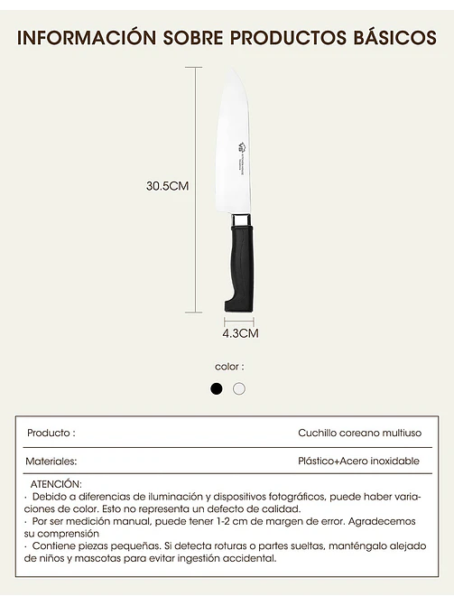 CUCHILLO C/U 5