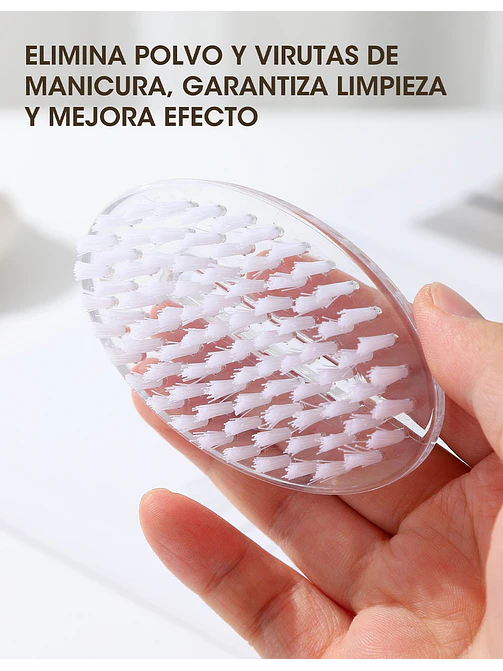 CEPILLO PARA UÑAS C/U 4