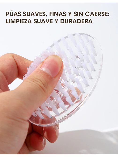 CEPILLO PARA UÑAS C/U 6