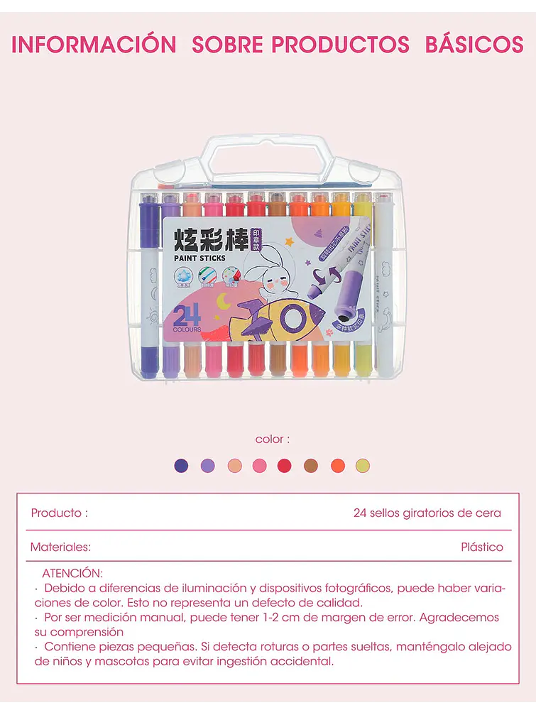 CRAYONES PCS*24  9