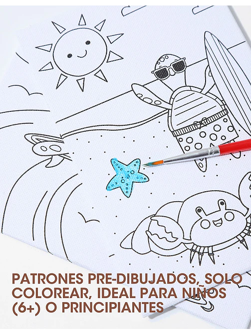 SET DE PINTURA C/U 5