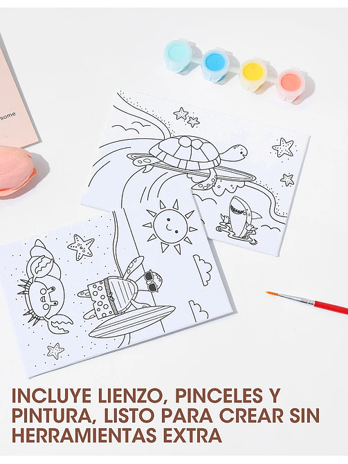 SET DE PINTURA C/U 7