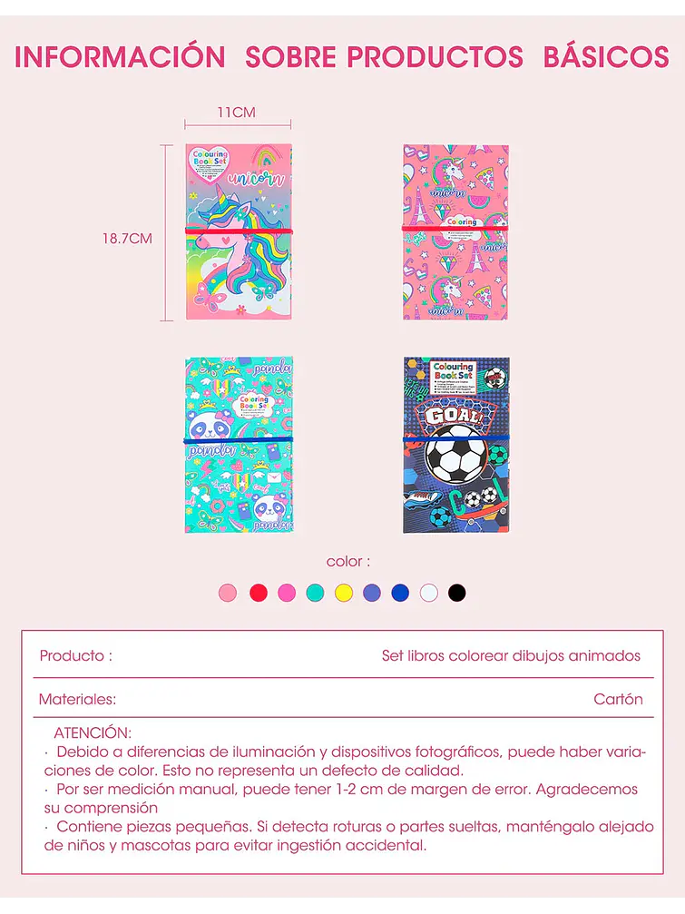 SET PARA COLOREAR C/U 13