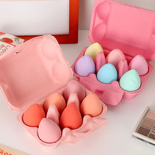 ESPONJA DE MAQUILLAJE PCS*6