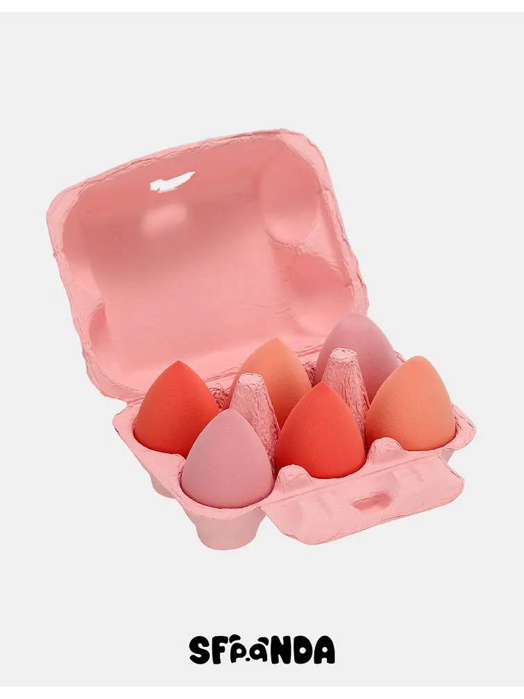 ESPONJA DE MAQUILLAJE PCS*6 3