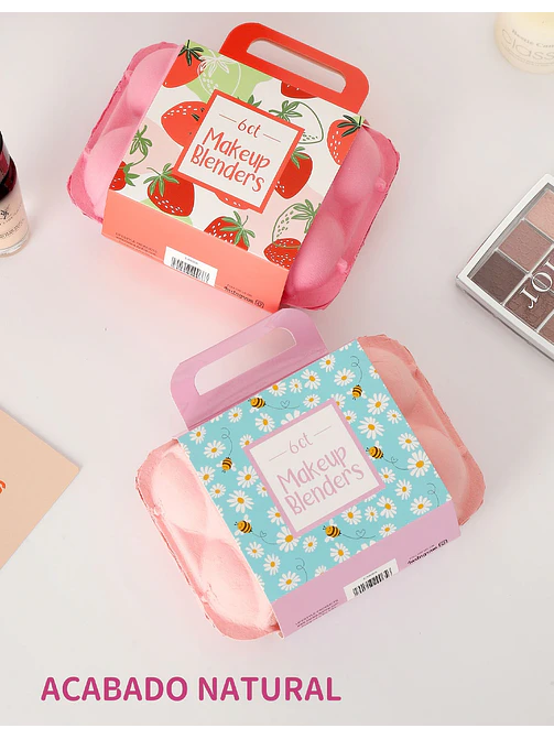 ESPONJA DE MAQUILLAJE PCS*6 5