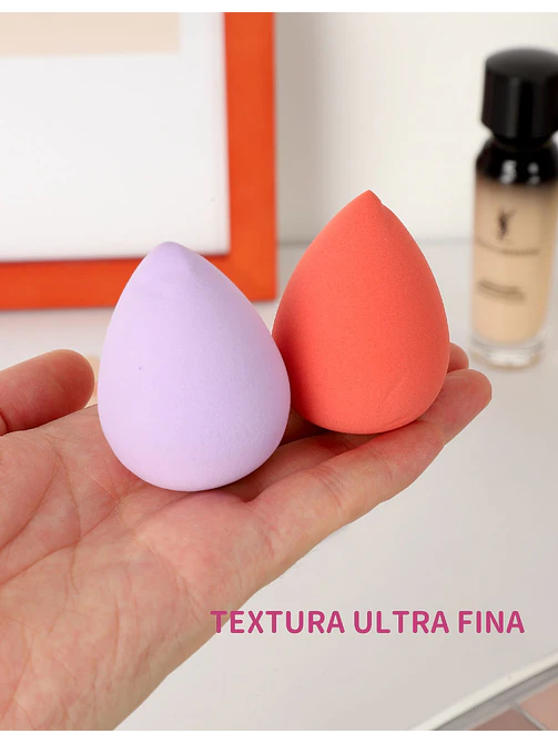 ESPONJA DE MAQUILLAJE PCS*6 7