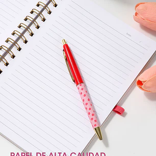 CUADERNO CON BOLIGRAFO C/U
