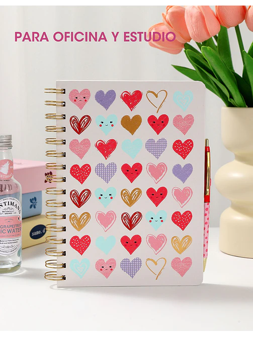 CUADERNO CON BOLIGRAFO C/U 7