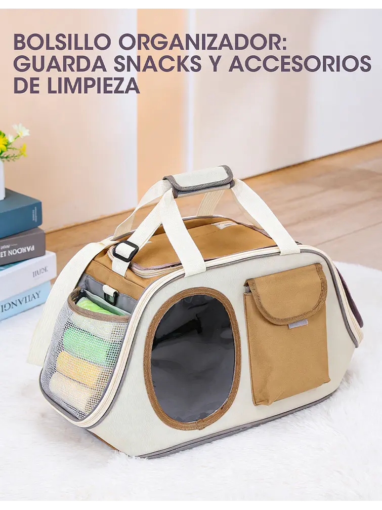 BOLSO PARA MASCOTAS C/U 7