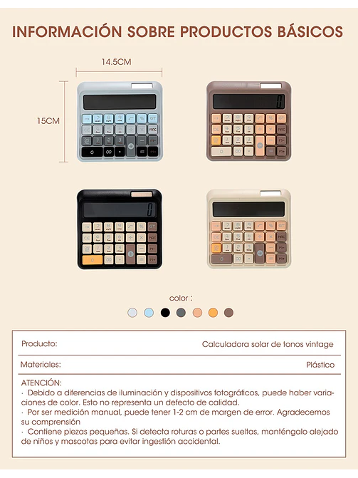 CALCULADORA C/U 13
