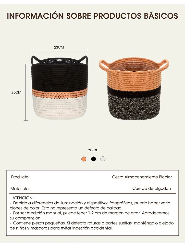 CESTO C/U 6