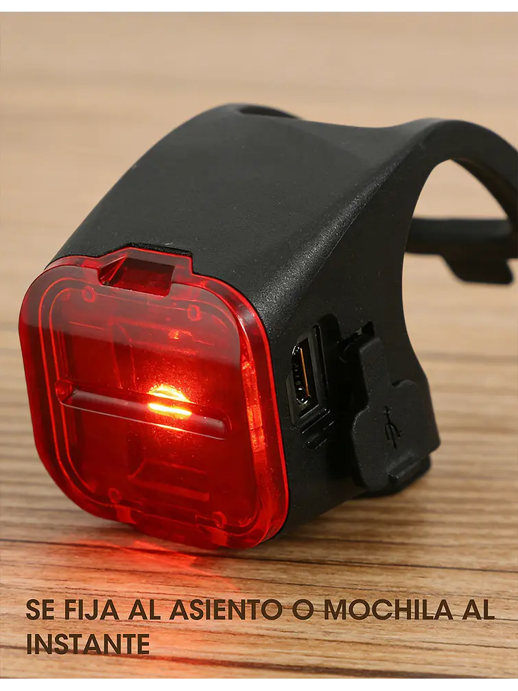 LUZ PARA BICICLETA C/U 2