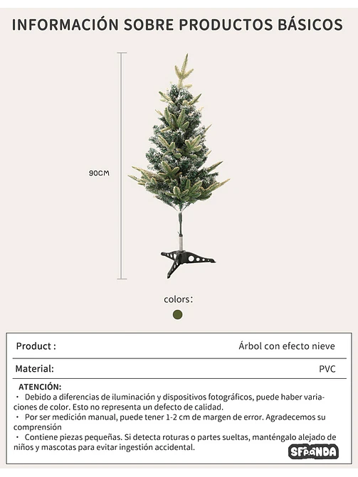 ARBOL DE NAVIDAD C/U 3