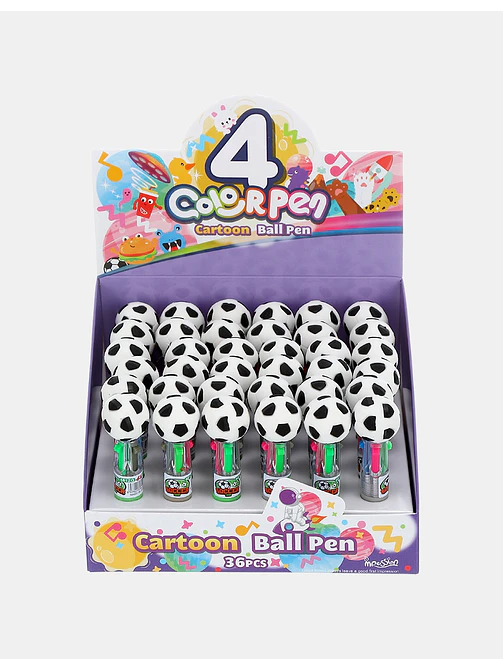 BOLIGRAFO 4 COLORES C/U 3