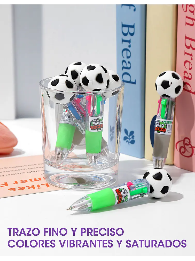 BOLIGRAFO 4 COLORES C/U 4