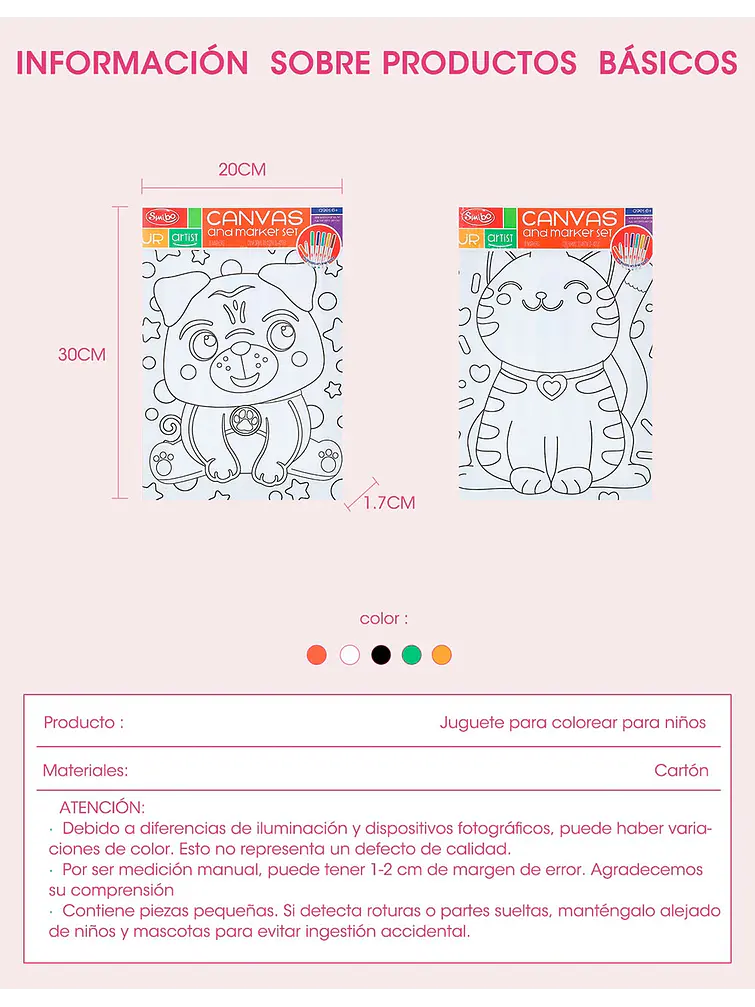 SET PARA COLOREAR C/U 8