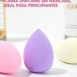 ESPONJA DE MAQUILLAJE C/U