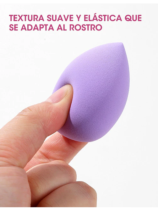 ESPONJA DE MAQUILLAJE C/U 7