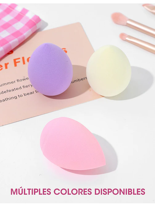 ESPONJA DE MAQUILLAJE C/U 8