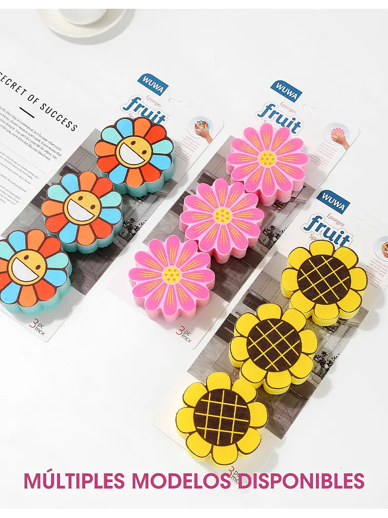 ESPONJA  PCS*3 8