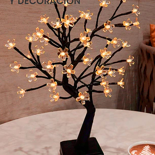 ARBOL CON LUZ C/U