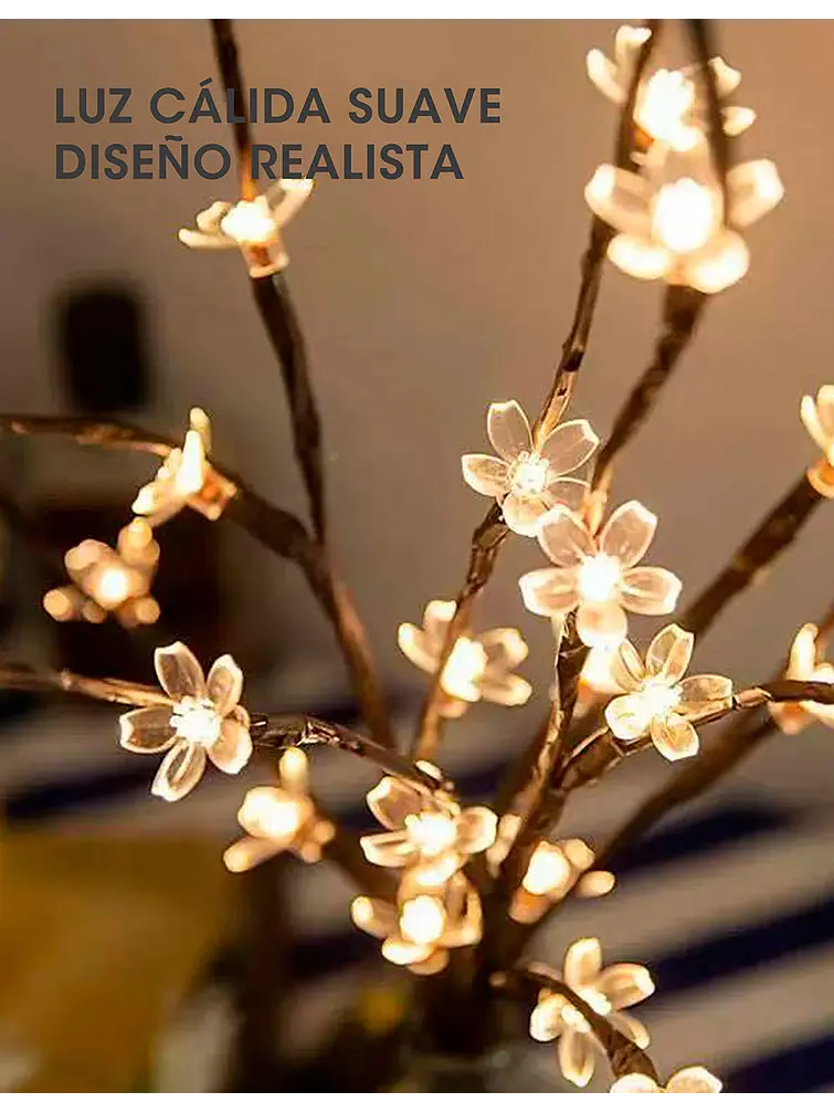 ARBOL CON LUZ C/U 3