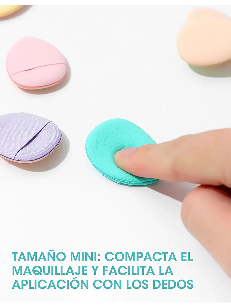 ESPONJA DE MAQUILLAJE PCS*8 3