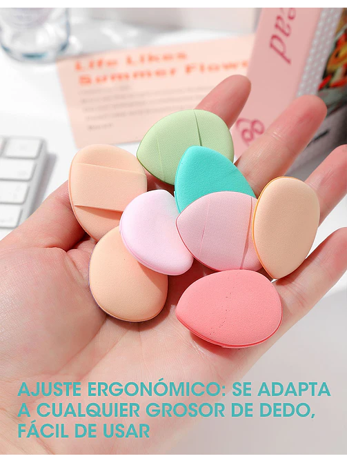 ESPONJA DE MAQUILLAJE PCS*8 4