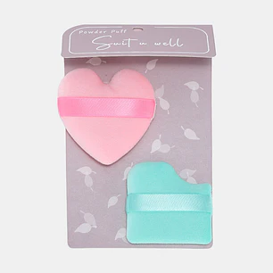 BORLAS DE MAQUILLAJE PCS*2
