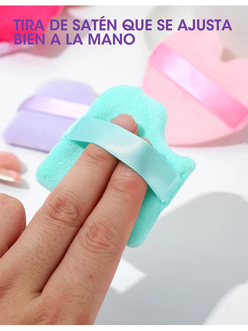 BORLAS DE MAQUILLAJE PCS*2 9