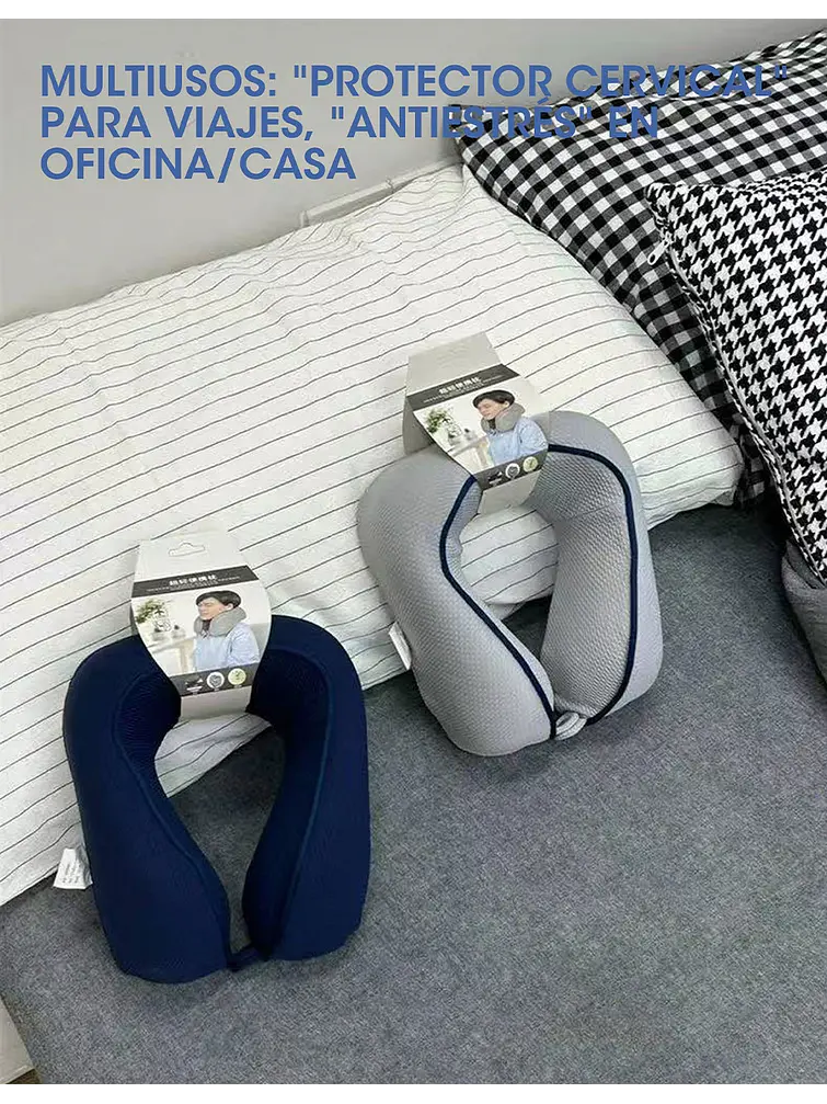 ALMOHADA DE VIAJE C/U 4