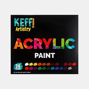 PINTURAS ACRILICAS PCS*24